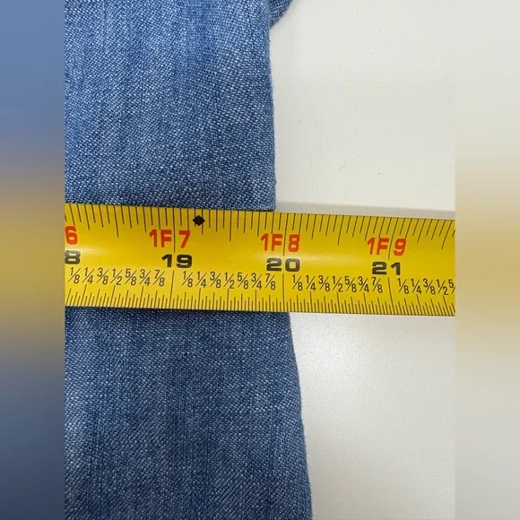 Old Navy Blue Denim Midi Dress - Picture 14 of 16